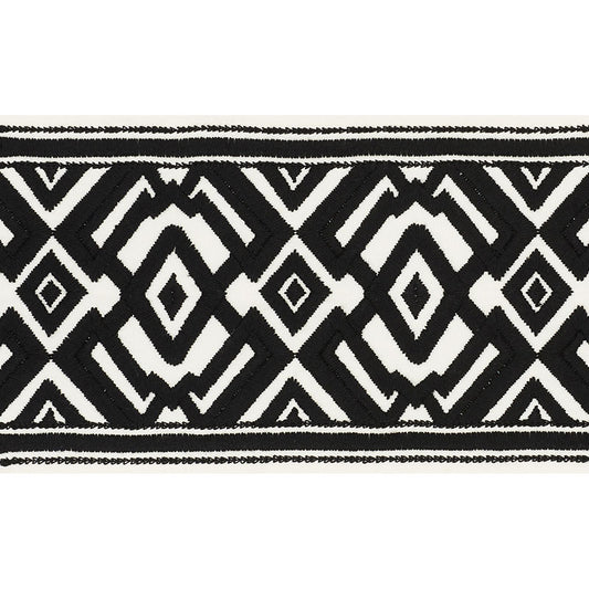 Avalon tape | Black on ivory
