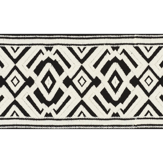 Avalon tape | Ivory on black