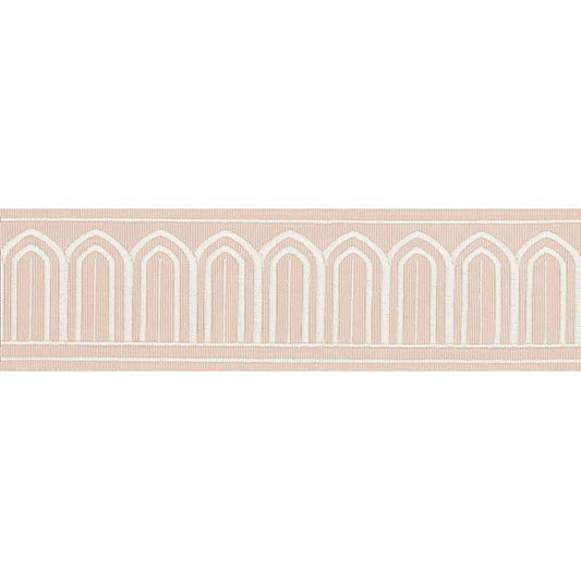Arches embroidered tape | Blush
