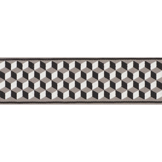 Tumbling blocks tape | Grisaille & noir