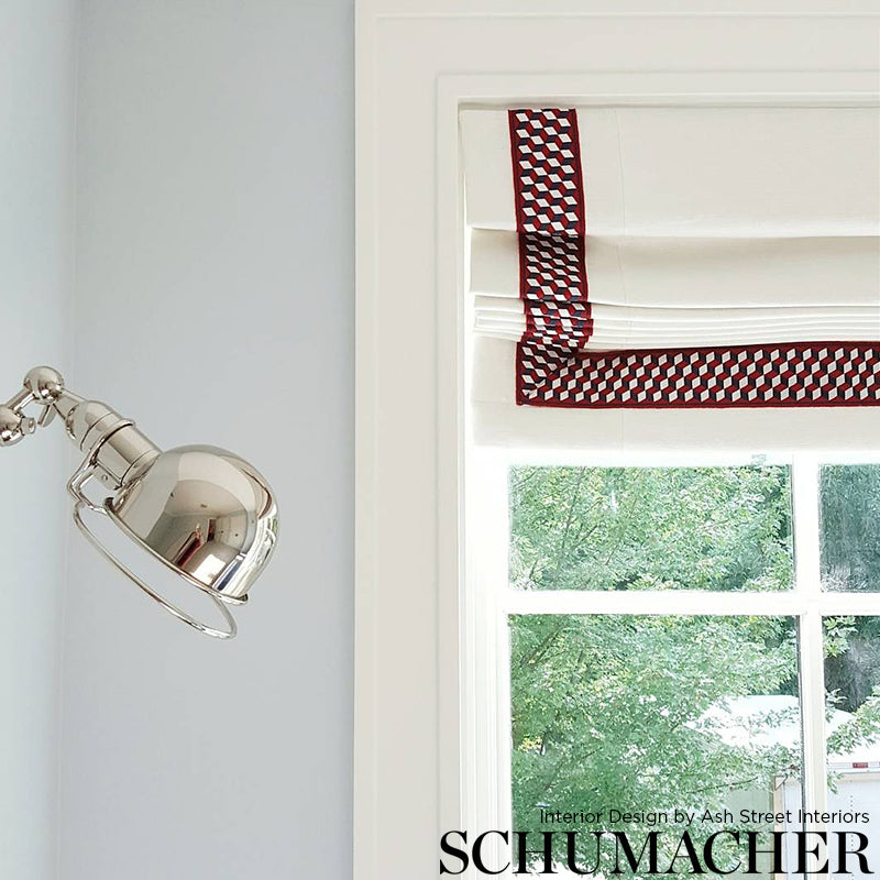 Tumbling blocks tape | Rouge & bleu
