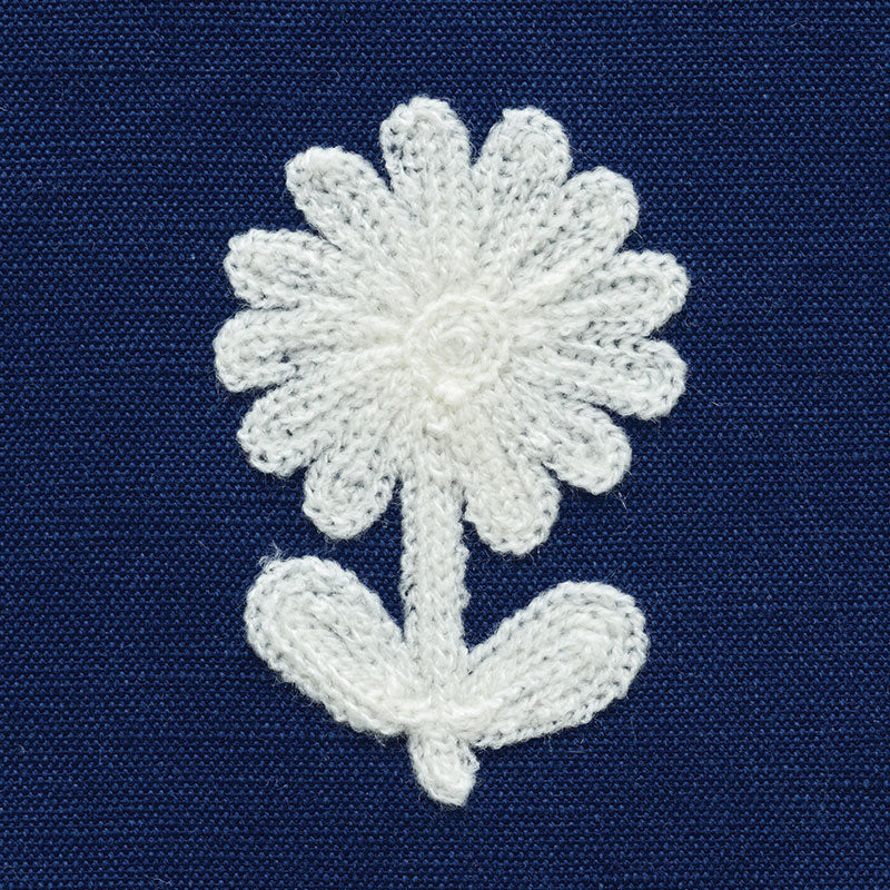 Paley embroidery | Blue