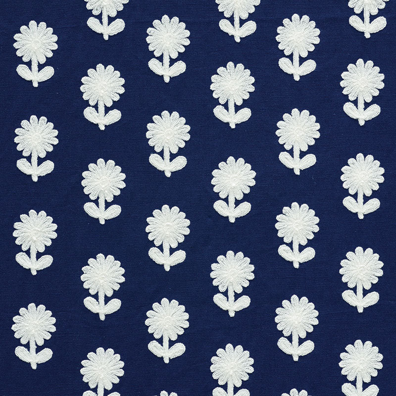 Paley embroidery | Blue