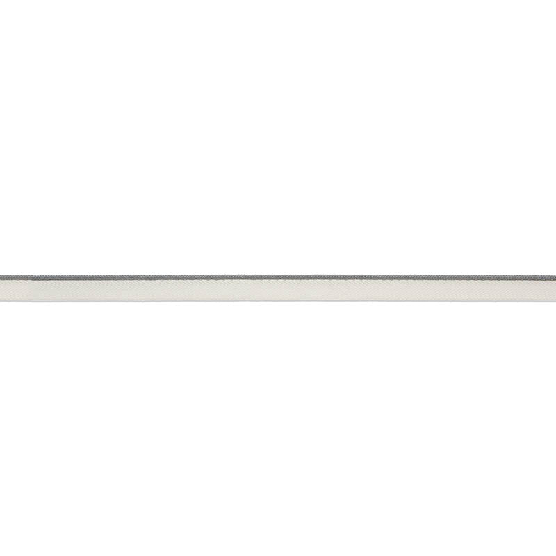 Gustave silk lip cord narrow | Grey