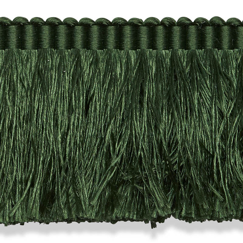 Francois silk brush fringe | Emerald
