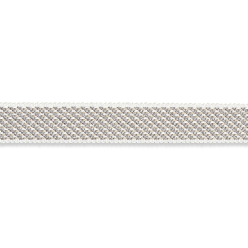 Winston cotton braid narrow | Charcoal