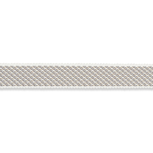 Winston cotton braid narrow | Charcoal