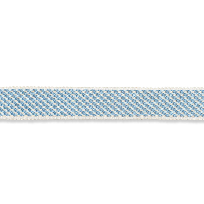 Winston cotton braid narrow | Sky
