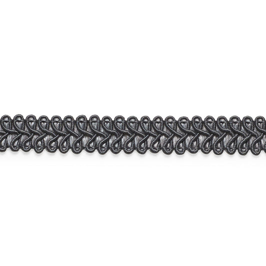Astor braid | Charcoal