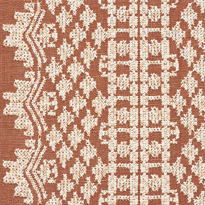 Wentworth embroidery | Rust