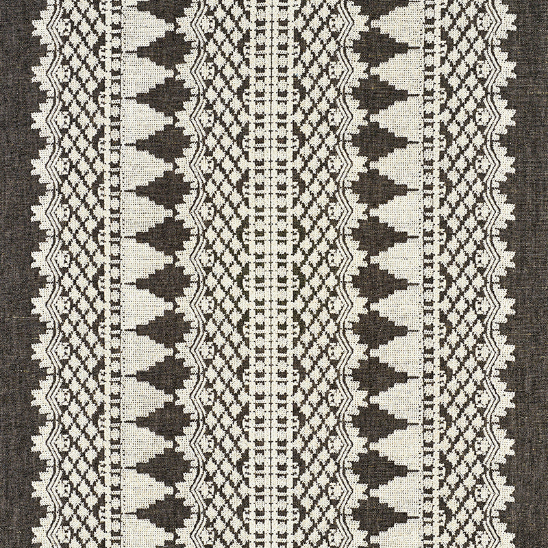 Wentworth embroidery  | Carbon