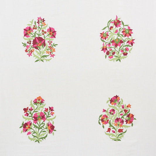 Antalya medallion embroidery | Garnet