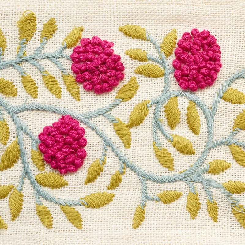 Ashoka tape | Magenta & leaf