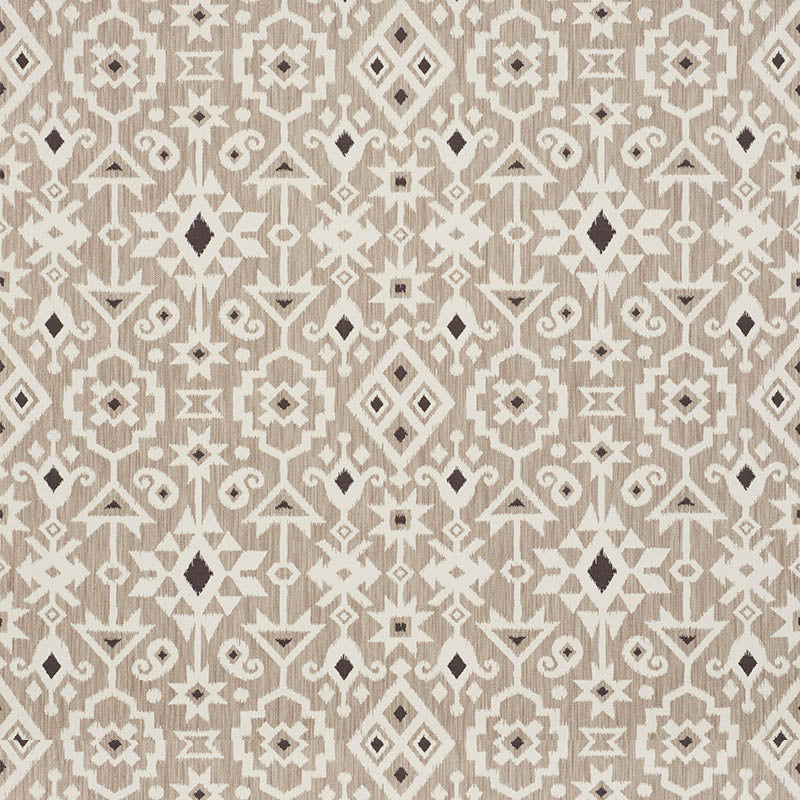 Crusoe ikat | Greige