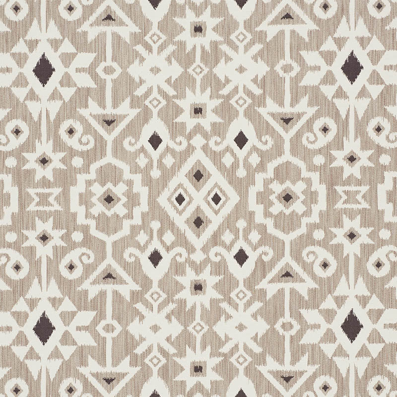 Crusoe ikat | Greige