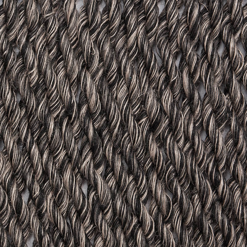 Bernier fringe | Charcoal