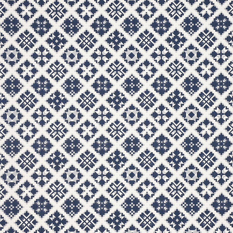 Tristan patchwork | Indigo