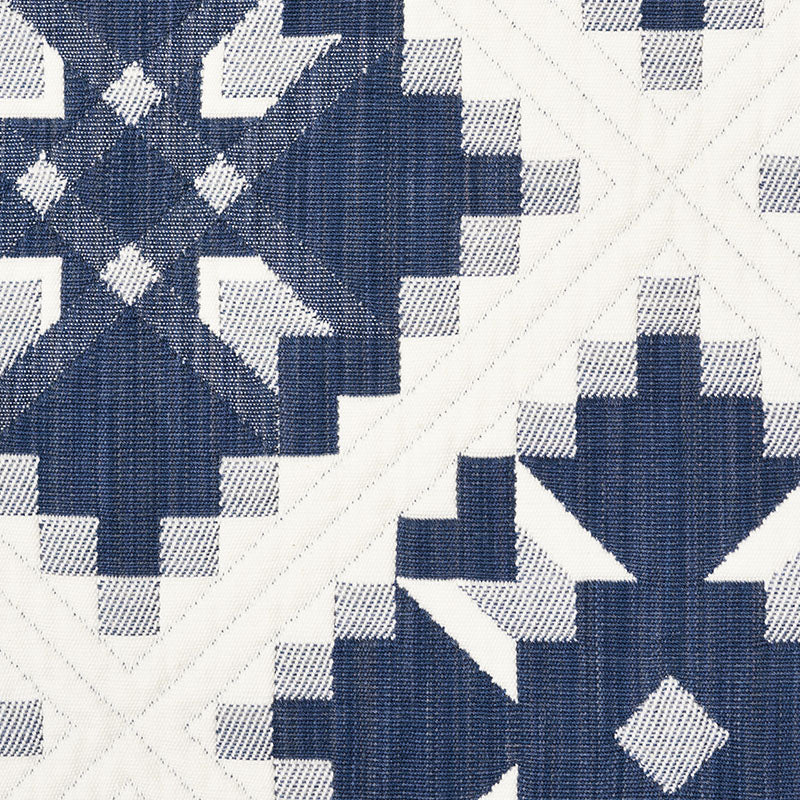 Tristan patchwork | Indigo