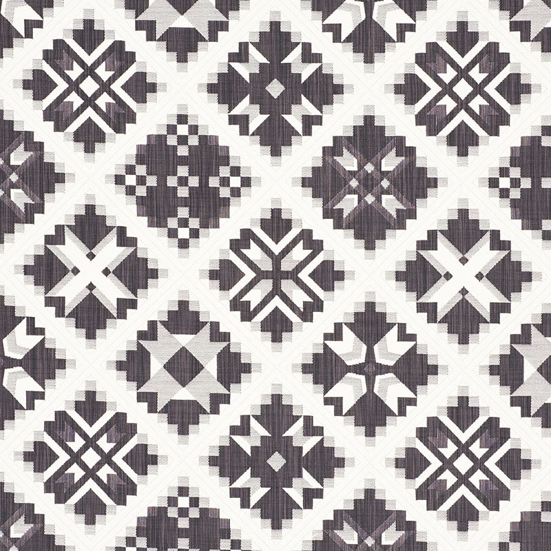 Tristan patchwork | Charcoal