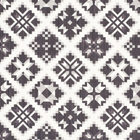 Tristan patchwork | Charcoal