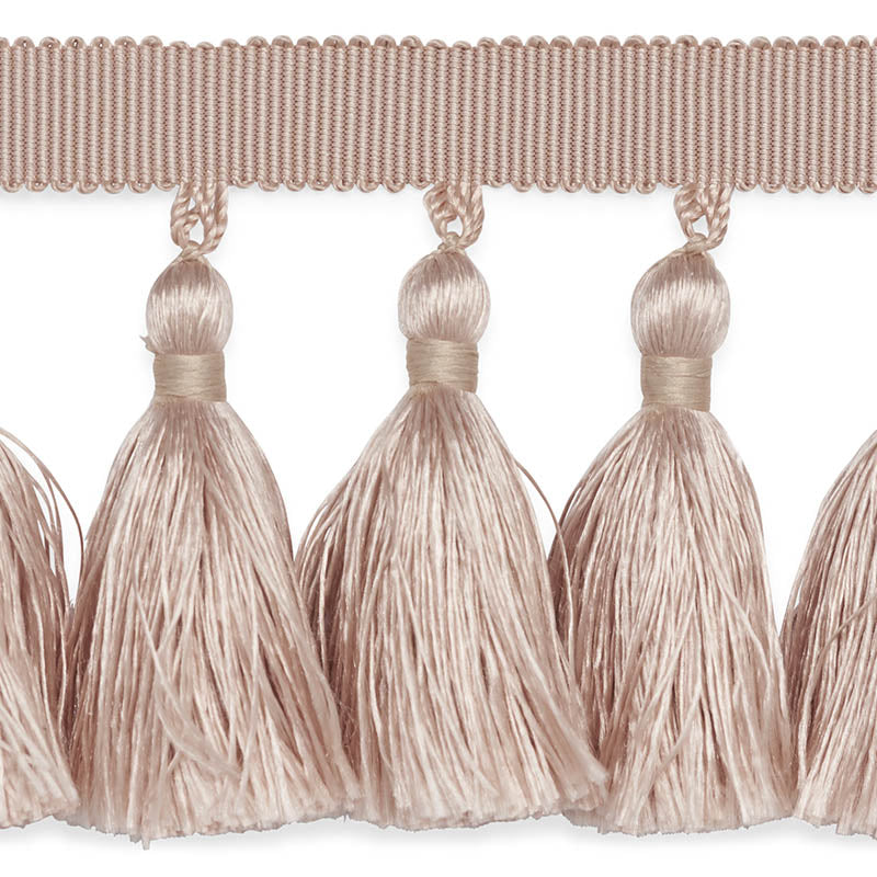 Valentin silk tassel | Blush