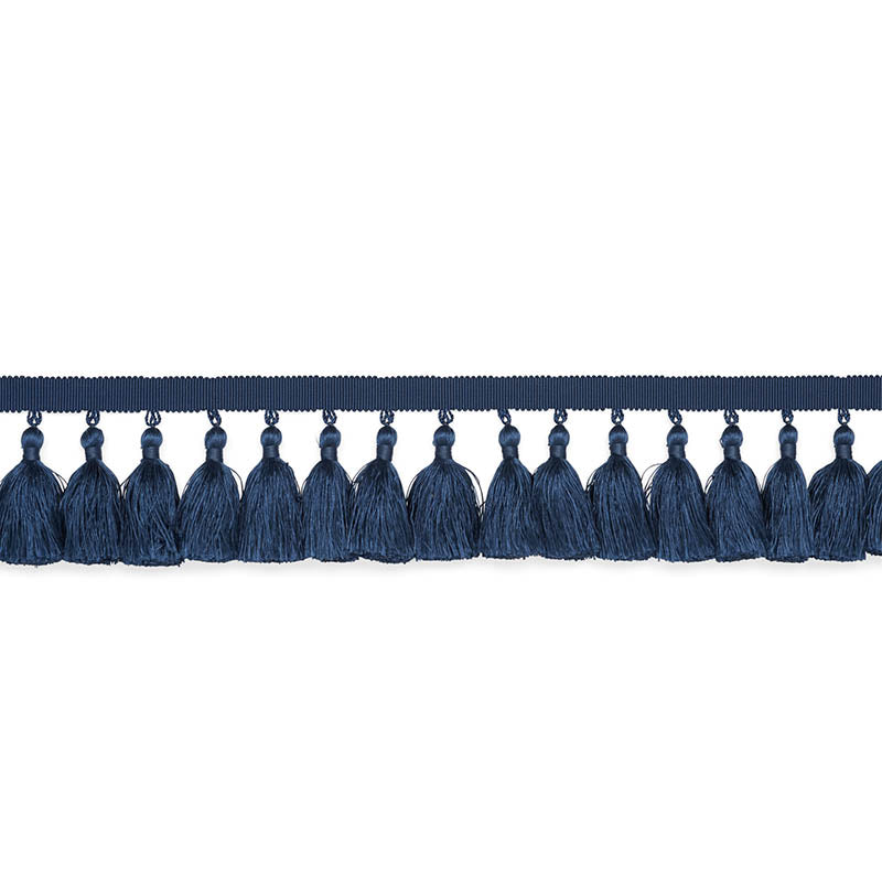 Valentin silk tassel | Navy