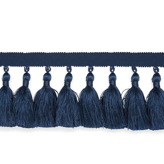 Valentin silk tassel | Navy