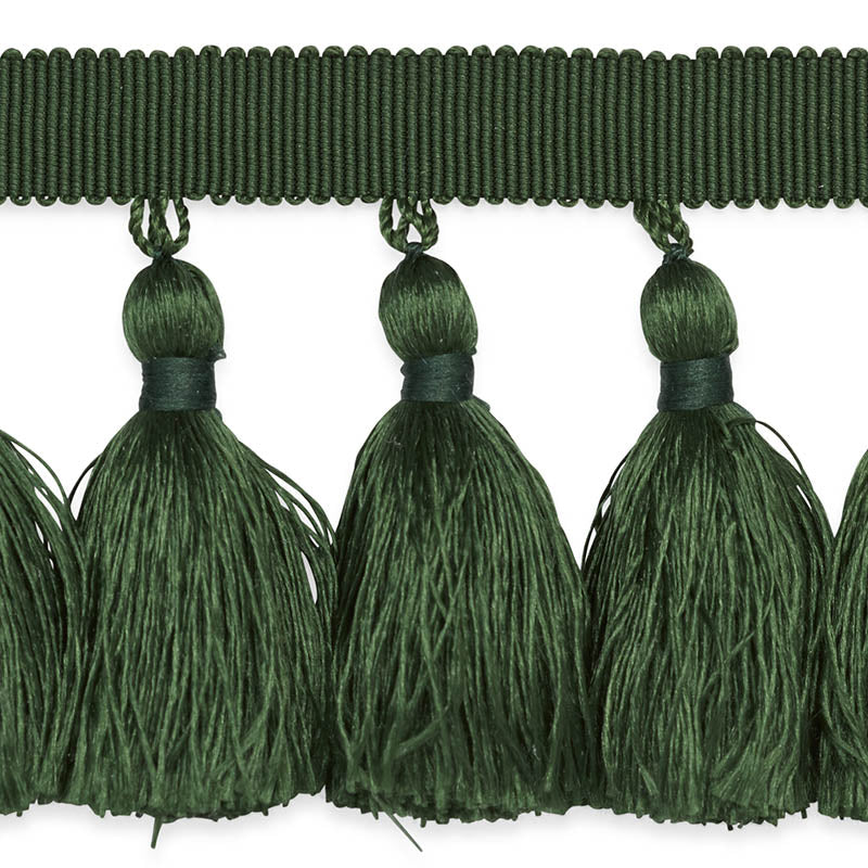 Valentin silk tassel | Emerald