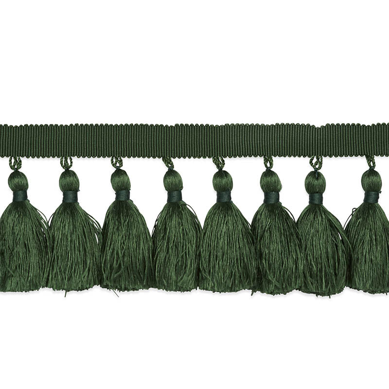 Valentin silk tassel | Emerald