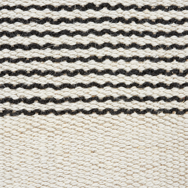 Agnes wide tape | White & black