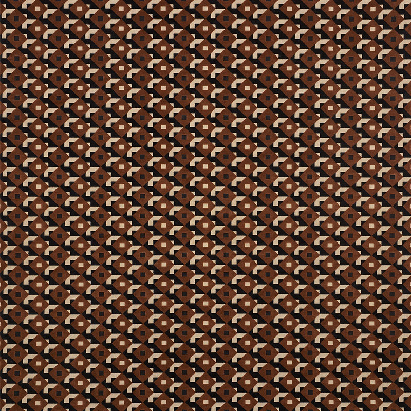 Dazzle ship velvet | Brown & black