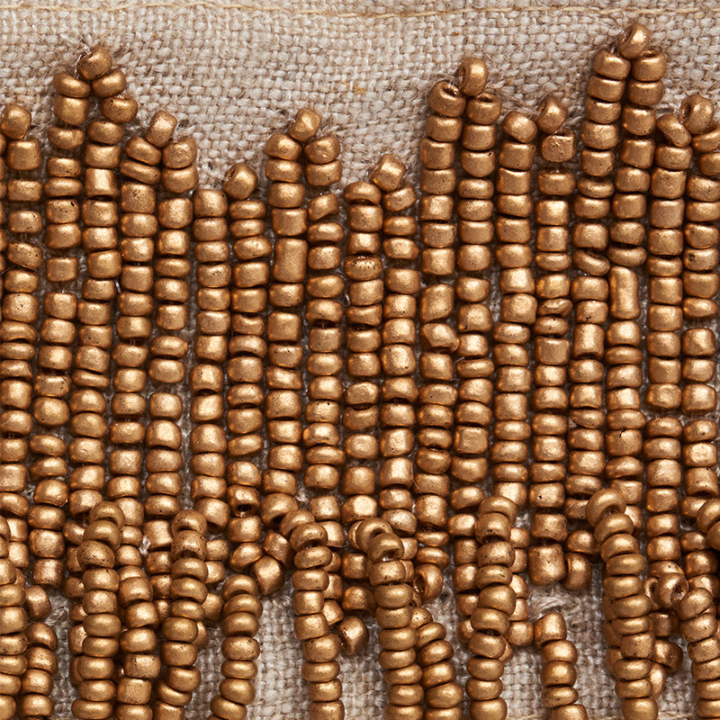 Starling beaded fringe | Gold
