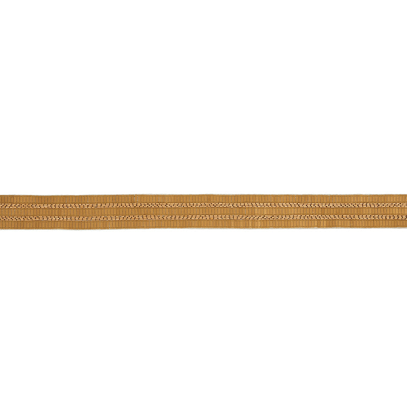 Trento beaded tape | Gold