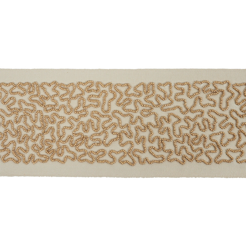 Vermicelli beaded tape | Gold