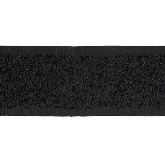 Vermicelli beaded tape | Black