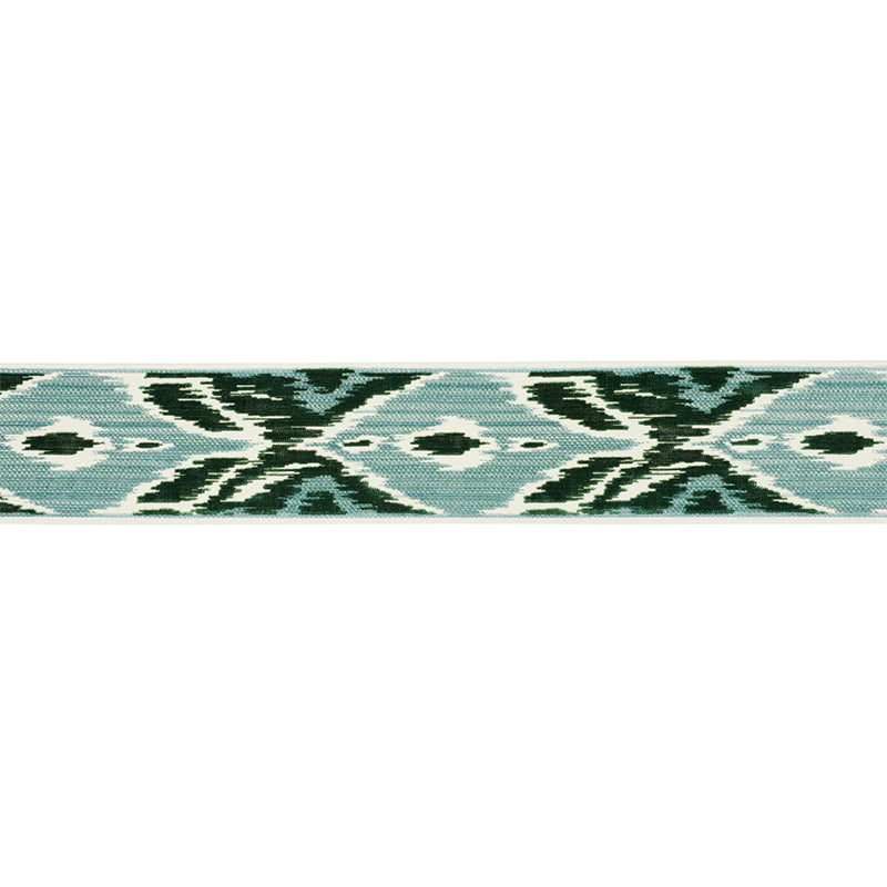 Xenia velvet tape | Peacock