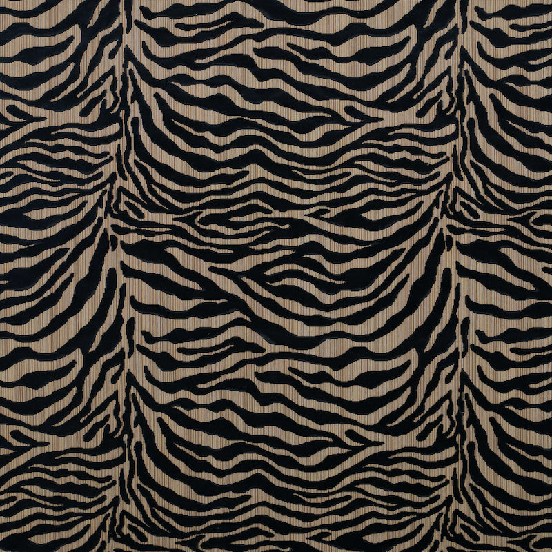 Regine strie velvet | Ebony