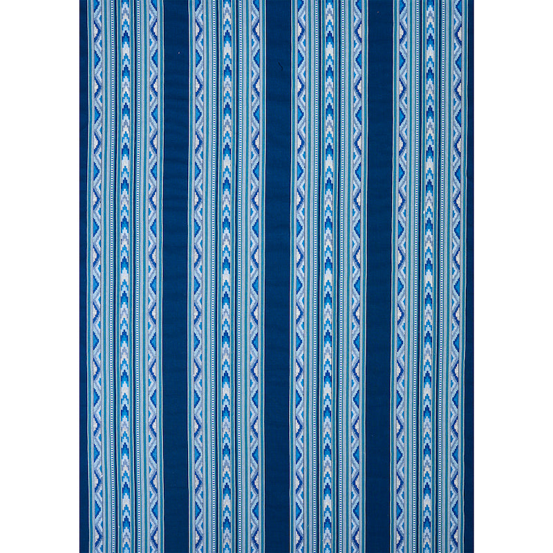 Zarzuela stripe embroidery | Indigo