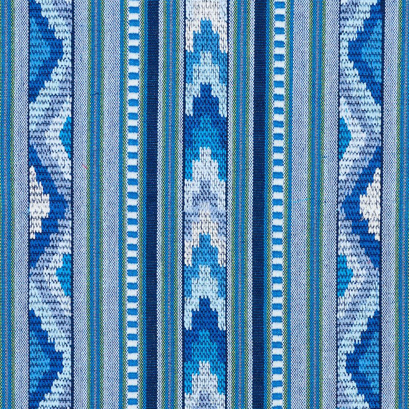 Zarzuela stripe embroidery | Indigo