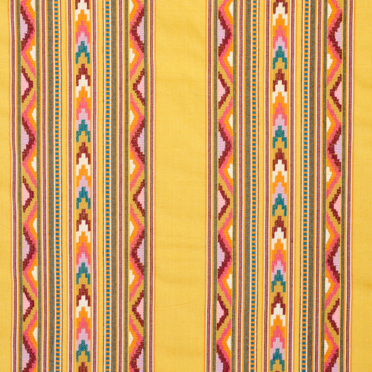 Zarzuela stripe embroidery | Saffron