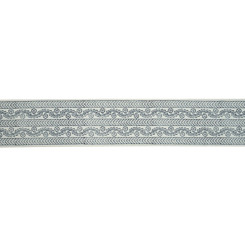 Arbela hand blocked tape | Indigo