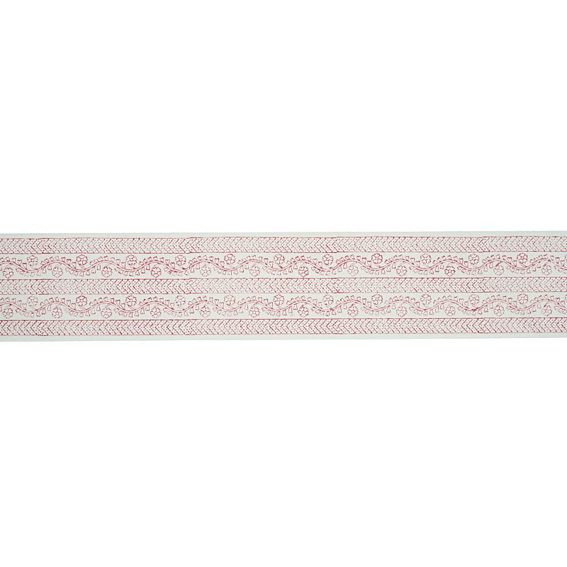 Arbela hand blocked tape | Pink