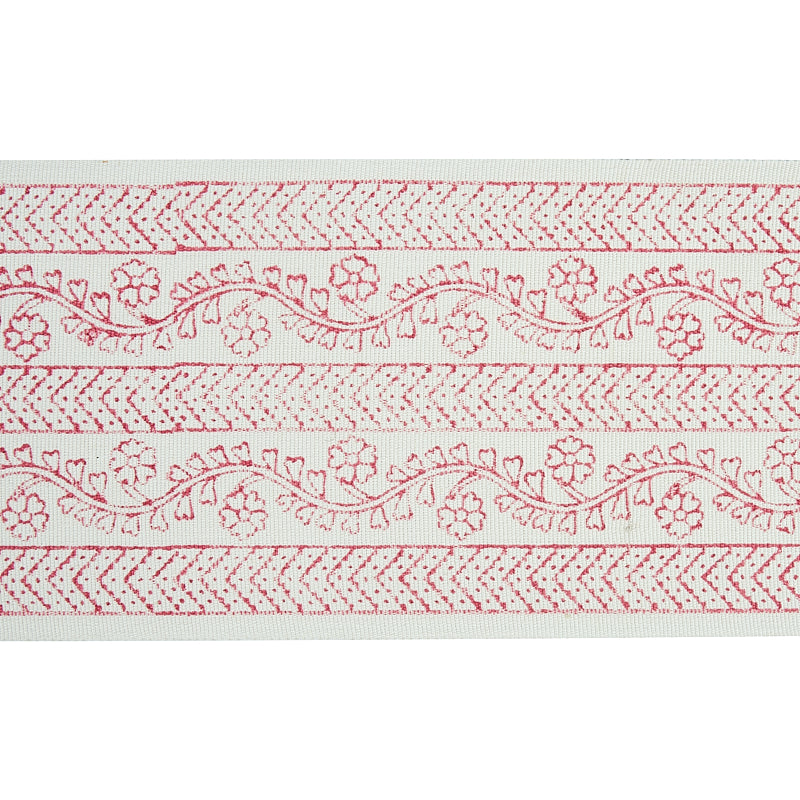 Arbela hand blocked tape | Pink