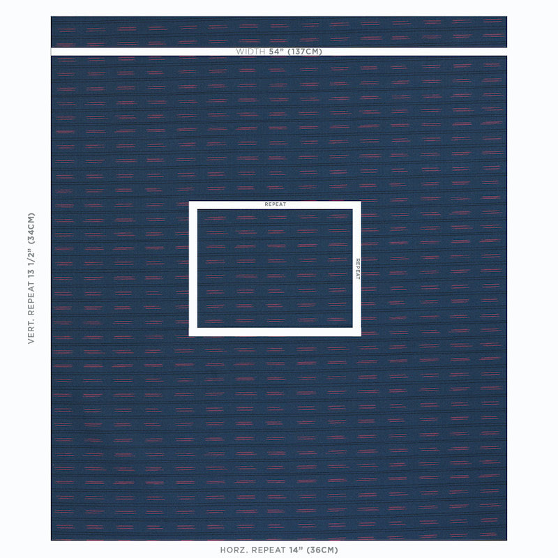 Ainsley stripe indoor/outdoor | Navy