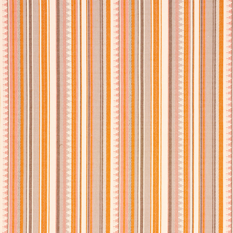 Zuni stripe | Orange & pink