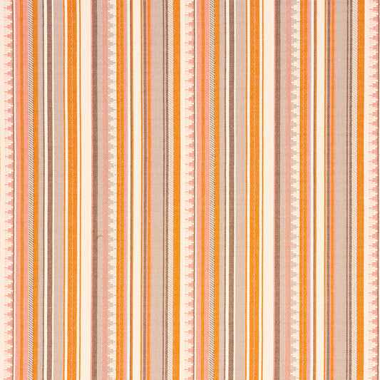 Zuni stripe | Orange & pink