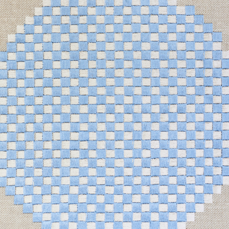Hansen embroidery | Blue & lilac