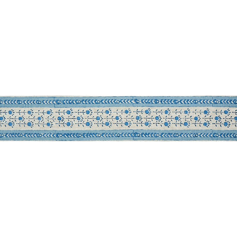 Pica bella hand blocked tape | Blue
