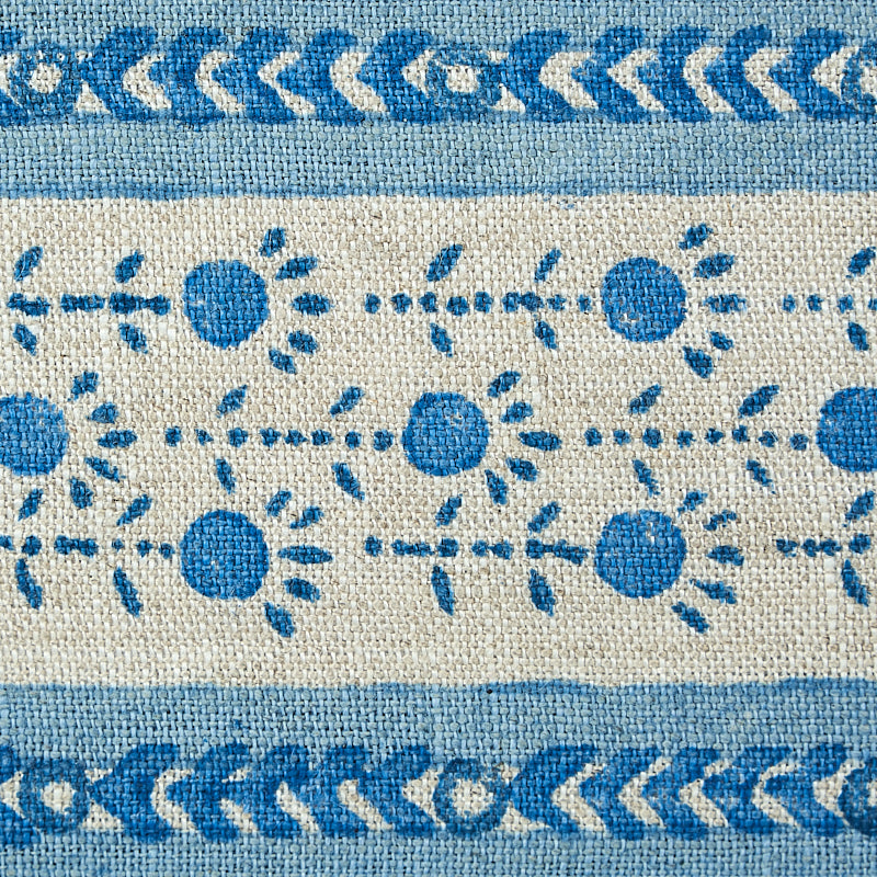 Pica bella hand blocked tape | Blue