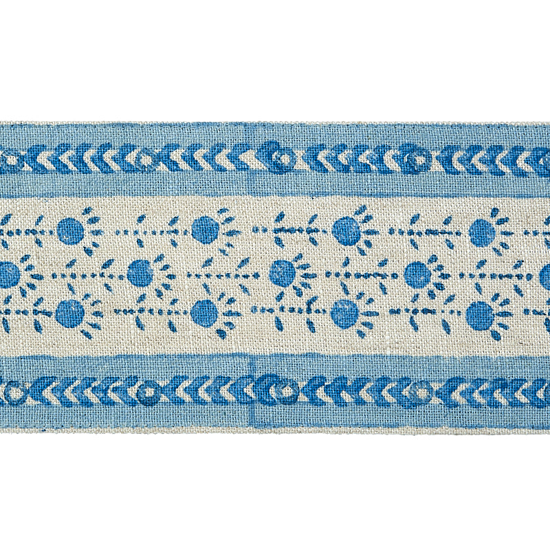 Pica bella hand blocked tape | Blue